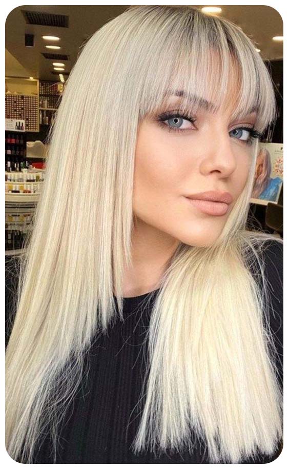 Platinum Blonde Extreme Length Style