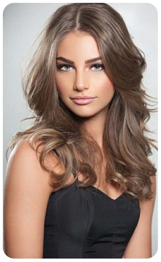 Chestnut Brown Full Volume Style