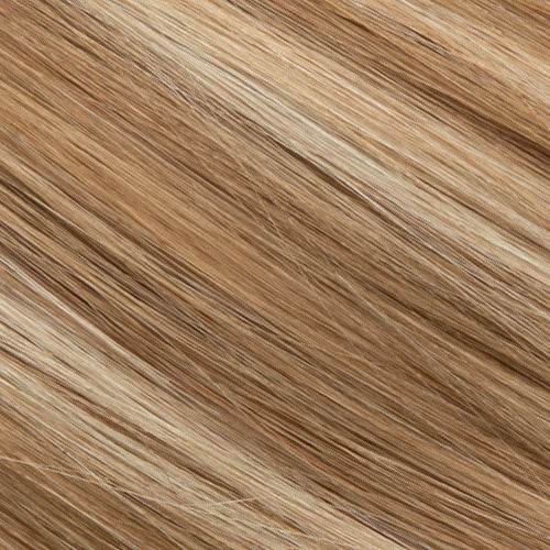 Rooted Walnut Brown Ash Blonde  Full Length Style