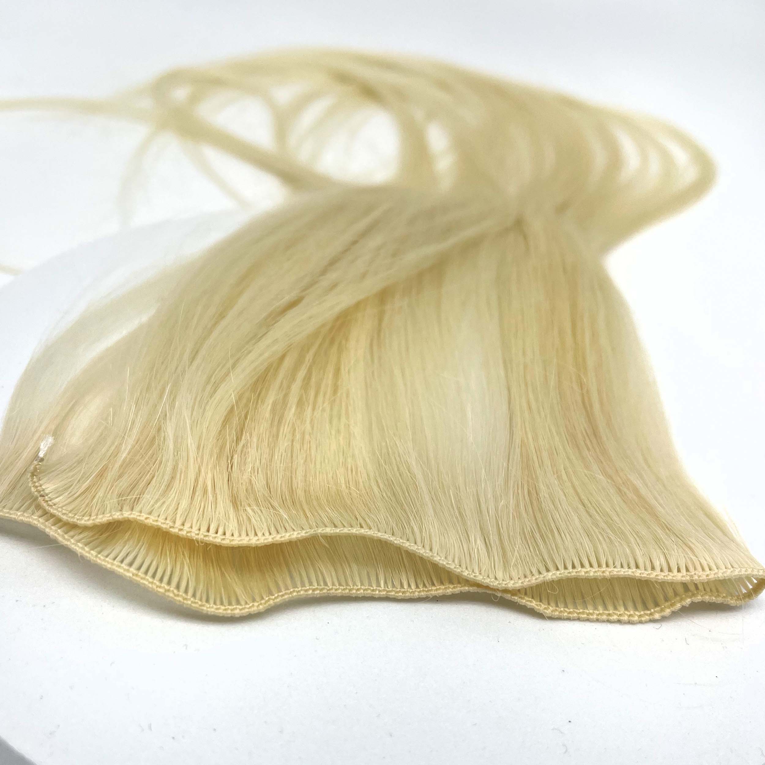 Hand-Tied Weft Straight Hair Extension